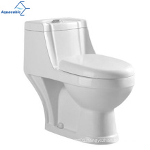 Aquacubic Ceramic Bathroom Toilet Best Selling Washdown One-piece One Piece Bathroom Sanitary Ware Wc Toilet Dual Flush System
